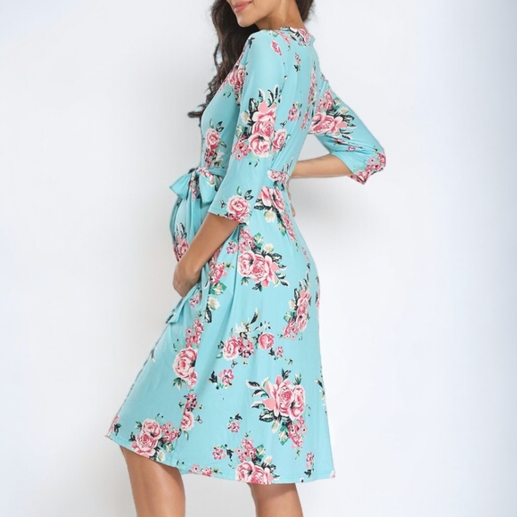 MUSIDORA 3 in 1 Maternity & Nursing Robe Hospital Gown, Large NWT - Picture 4 of 8